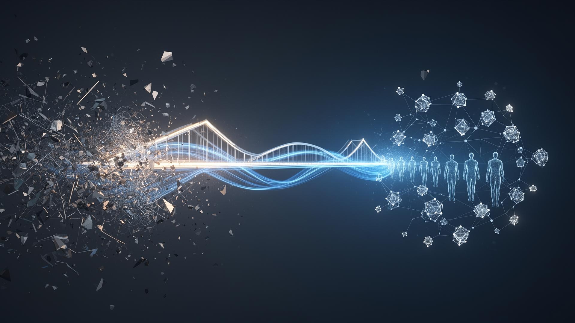 Bridging organizational chaos to a connected, structured outcome